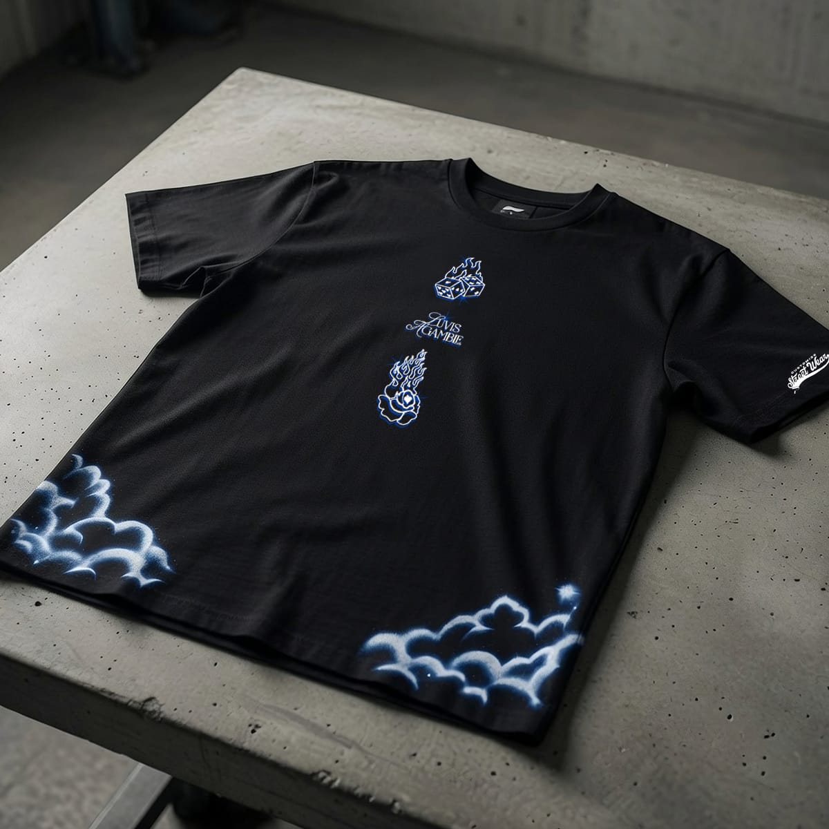 Goodbye Mirror Tee – Black | Customize Street Wear × Love Is A Gamble
