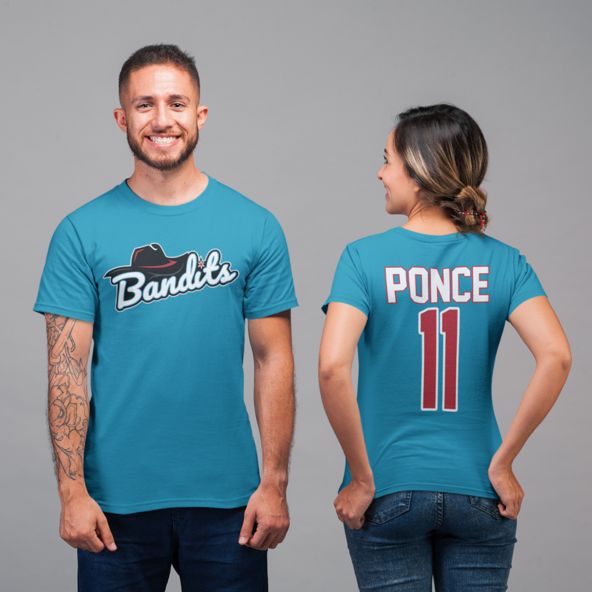Bandits Softball Team Shirt – Custom Name & Number