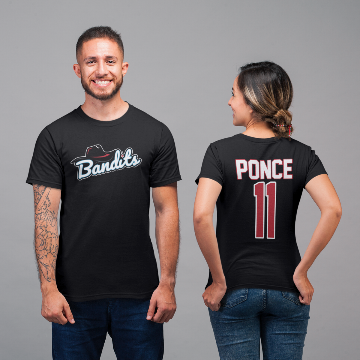 Bandits Softball Team Shirt – Custom Name & Number