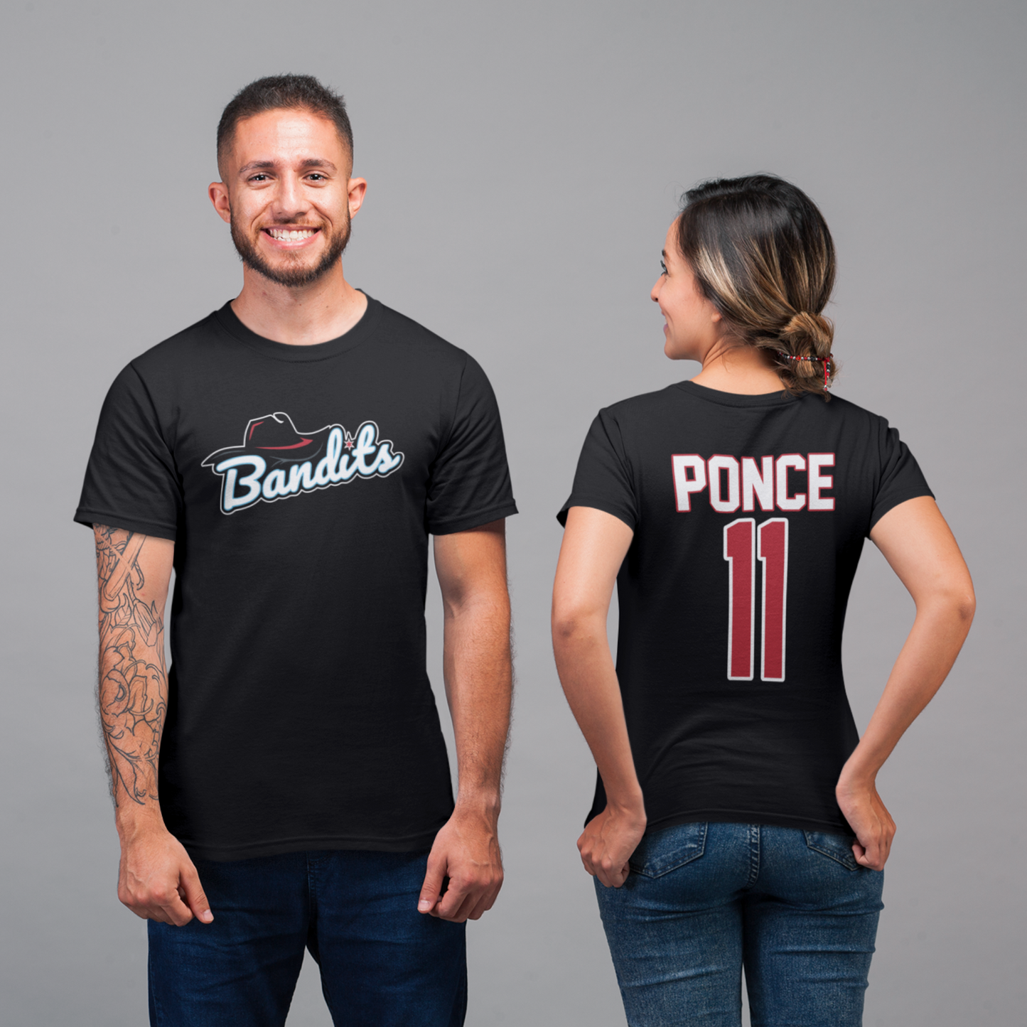 Bandits Softball Team Shirt – Custom Name & Number