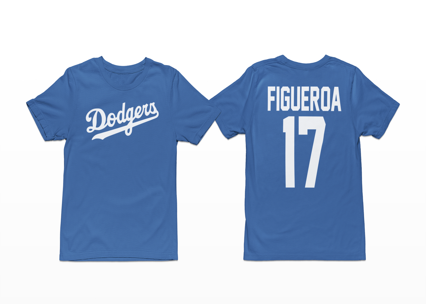 Dodger Baseball Team Shirt – Custom Name & Number