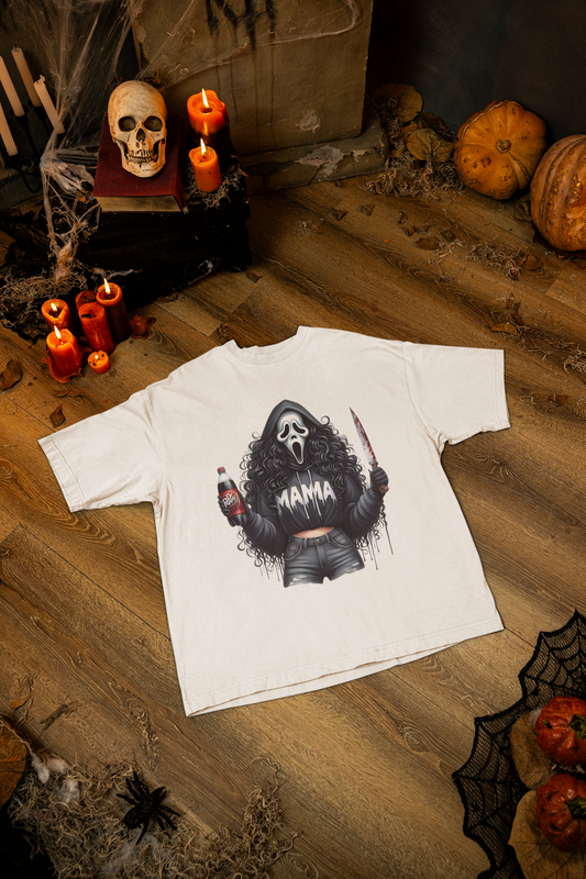 Horror Halloween MAMA Scream Character