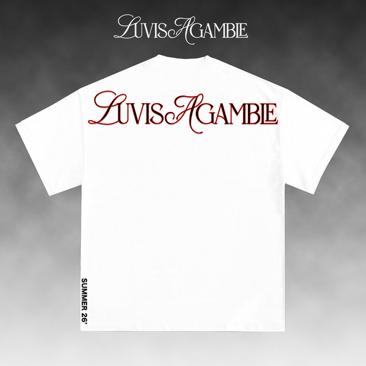 Luv Is A Gamble Double Cry Tee - Red