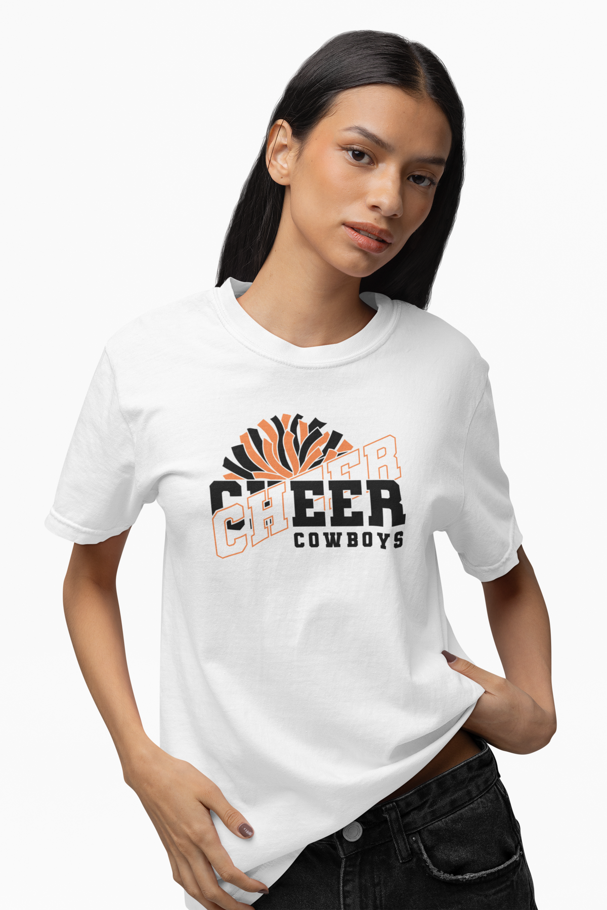 Victorville Cowboys Cheer - Name Style 1