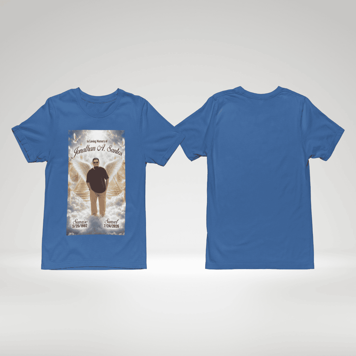 Jonathan Alejandro Santos Memorial Shirt | Custom RIP Tribute Shirt